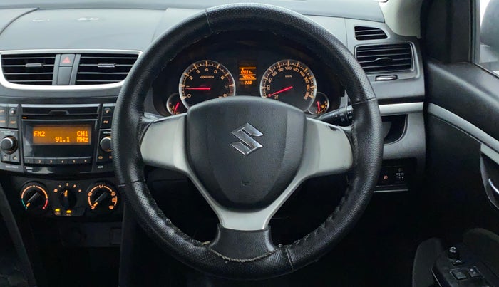 2015 Maruti Swift VXI, Petrol, Manual, 48,681 km, Steering Wheel Close Up