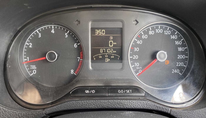 2016 Volkswagen Ameo HIGHLINE1.2L, Petrol, Manual, 87,098 km, Odometer Image