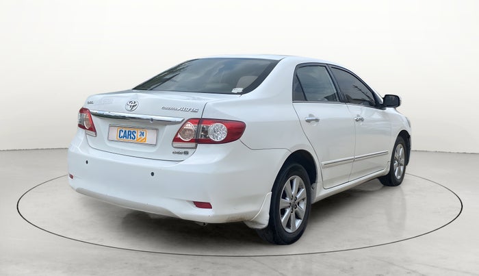 2011 Toyota Corolla Altis G DIESEL, Diesel, Manual, 1,07,236 km, Right Back Diagonal