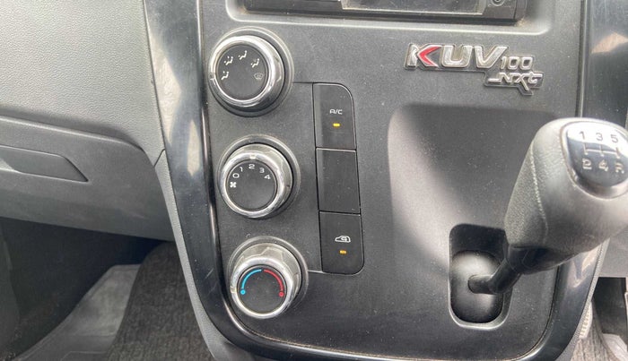 2018 Mahindra KUV 100 NXT K2 P 6 STR, Petrol, Manual, 28,611 km, AC Unit - Minor issue in the heater switch