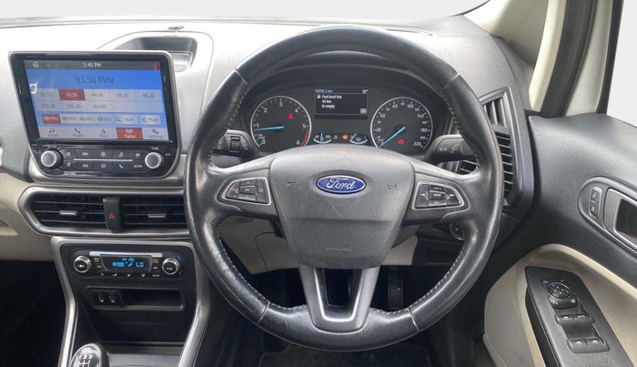 2019 Ford Ecosport TITANIUM 1.5L DIESEL, Diesel, Manual, 59,094 km, Steering Wheel Close Up