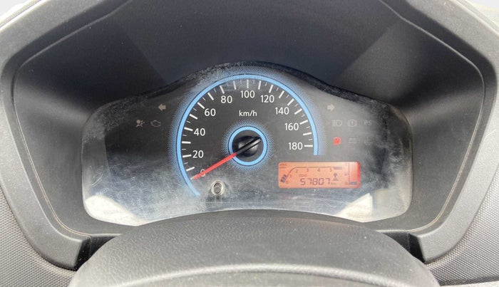 2017 Datsun Redi Go T(O) 1.0, Petrol, Manual, 57,786 km, Odometer Image