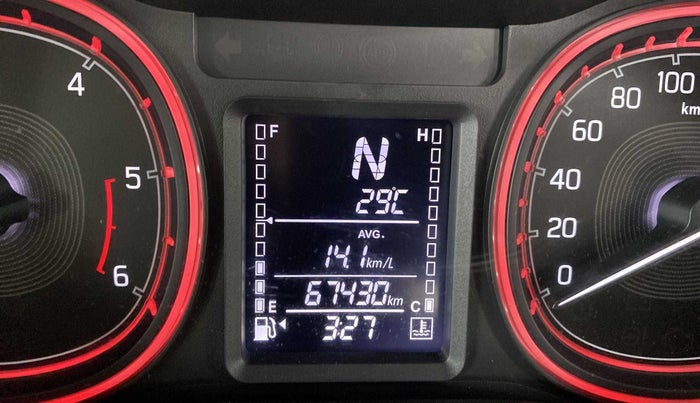 2018 Maruti Vitara Brezza ZDI PLUS AT DUAL TONE, Diesel, Automatic, 67,416 km, Odometer Image