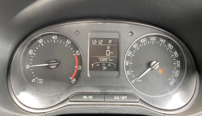 2018 Skoda Rapid STYLE 1.6 MPI AT, Petrol, Automatic, 71,068 km, Odometer Image