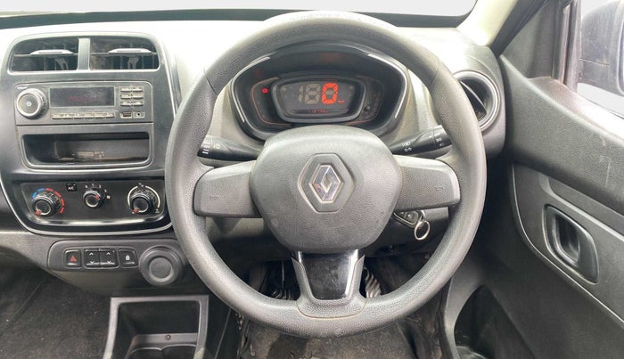 2018 Renault Kwid RXL, Petrol, Manual, 1,18,839 km, Steering Wheel Close Up