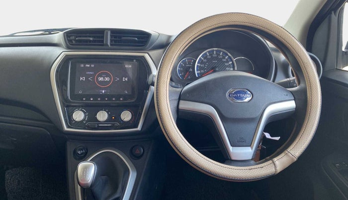 2019 Datsun Go T(O), Petrol, Manual, 18,105 km, Steering Wheel Close Up
