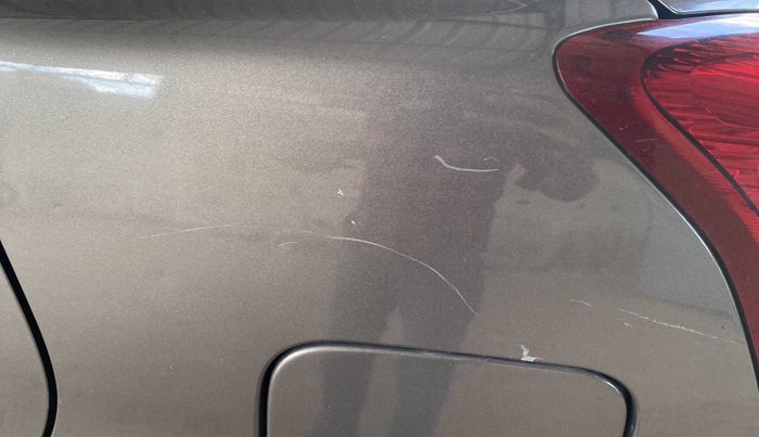 2019 Datsun Go T(O), Petrol, Manual, 18,105 km, Left quarter panel - Minor scratches