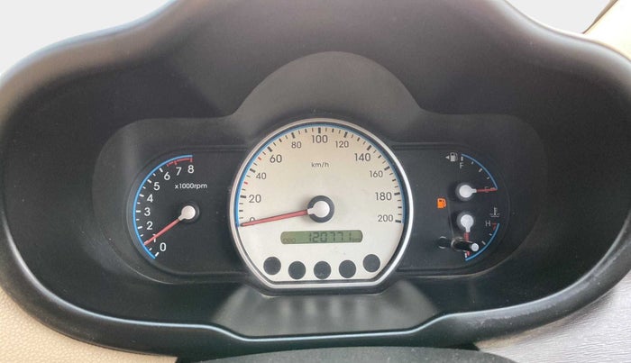 2010 Hyundai i10 SPORTZ 1.2, Petrol, Manual, 1,20,764 km, Odometer Image