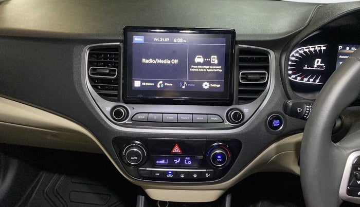 2021 Hyundai Verna SX 1.5 VTVT IVT, Petrol, Automatic, 10,919 km, Infotainment System