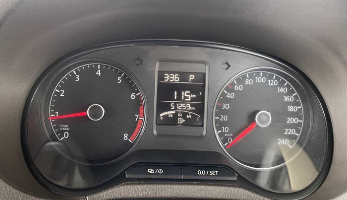 2017 Volkswagen Vento HIGHLINE PETROL AT, Petrol, Automatic, 51,245 km, Odometer Image