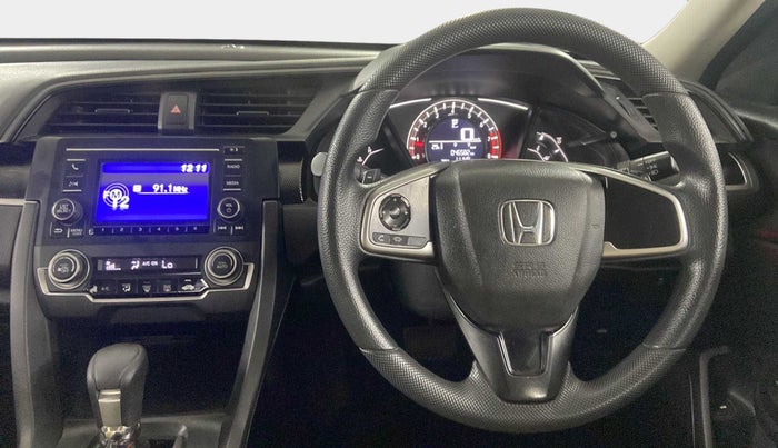 2019 Honda Civic 1.8L I-VTEC V CVT, Petrol, Automatic, 46,581 km, Steering Wheel Close Up
