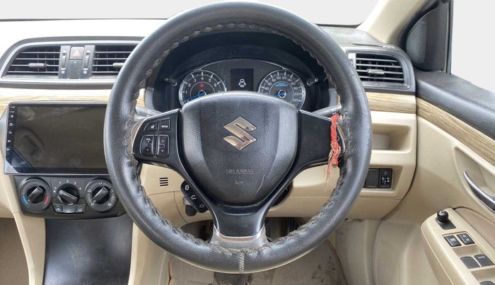 2019 Maruti Ciaz SIGMA 1.5 SHVS MT  PETROL, CNG, Manual, 1,12,492 km, Steering Wheel Close Up