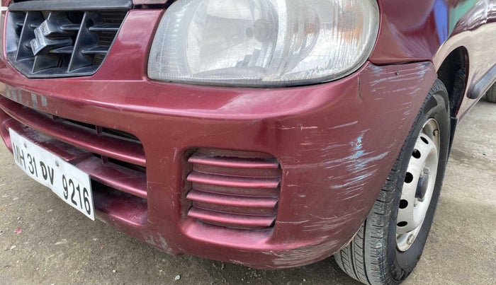 2011 Maruti Alto LXI, Petrol, Manual, 29,904 km, Front bumper - Minor scratches