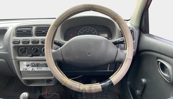 2011 Maruti Alto LXI, Petrol, Manual, 29,904 km, Steering Wheel Close Up