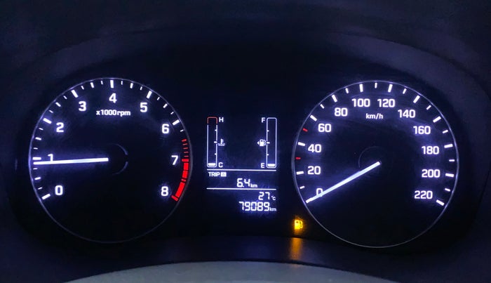 2018 Hyundai Creta SX PLUS 1.6 PETROL, Petrol, Manual, 79,163 km, Odometer Image