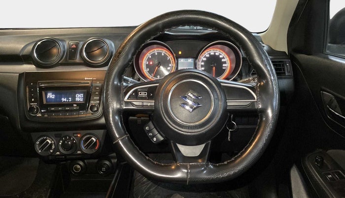 2018 Maruti Swift VXI AMT, Petrol, Automatic, 24,913 km, Steering Wheel Close Up