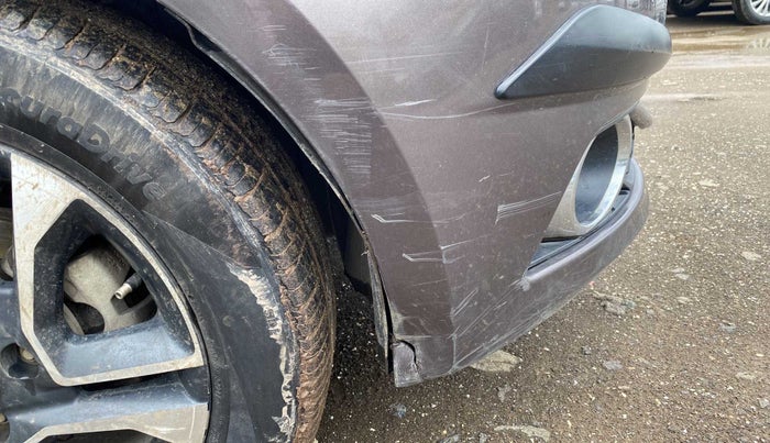 2018 Tata TIGOR XZ PLUS PETROL, Petrol, Manual, 1,06,310 km, Front bumper - Minor scratches