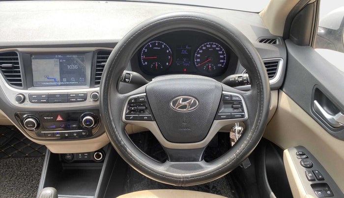 2018 Hyundai Verna 1.6 VTVT SX, Petrol, Manual, 45,316 km, Steering Wheel Close Up