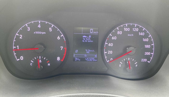 2018 Hyundai Verna 1.6 VTVT SX, Petrol, Manual, 45,316 km, Odometer Image