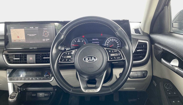 2020 KIA SELTOS HTX PLUS 1.5 DIESEL, Diesel, Manual, 42,460 km, Steering Wheel Close Up