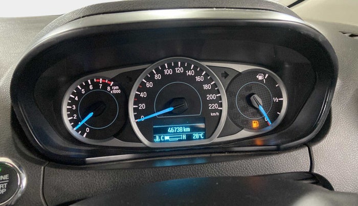 2019 Ford New Figo TITANIUM 1.2 PETROL MT, Petrol, Manual, 46,738 km, Odometer Image