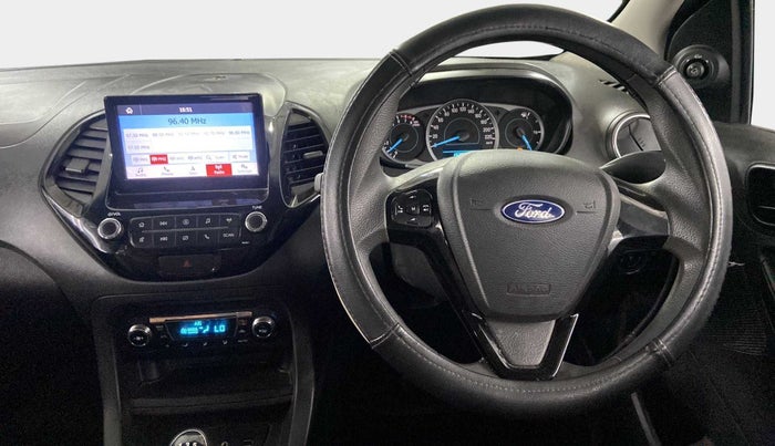 2019 Ford New Figo TITANIUM 1.2 PETROL MT, Petrol, Manual, 46,738 km, Steering Wheel Close Up