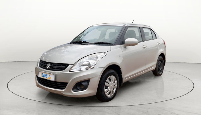 2014 Maruti Swift Dzire VXI, Petrol, Manual, 84,989 km, Left Front Diagonal