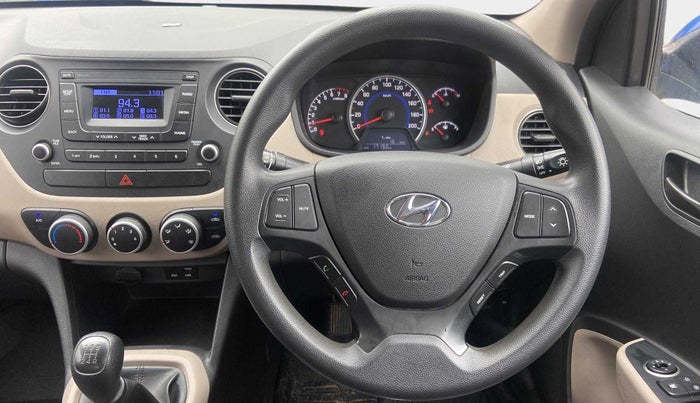 2018 Hyundai Grand i10 MAGNA 1.2 KAPPA VTVT, Petrol, Manual, 17,190 km, Steering Wheel Close Up