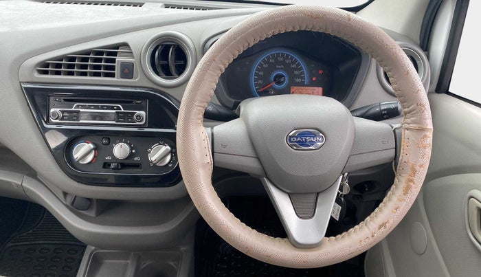 2017 Datsun Redi Go T (O), Petrol, Manual, 25,175 km, Steering Wheel Close Up