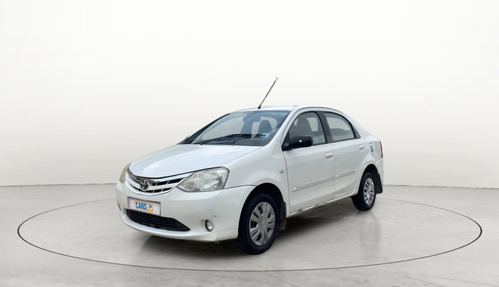 2012 Toyota Etios G, Petrol, Manual, 54,815 km, Left Front Diagonal