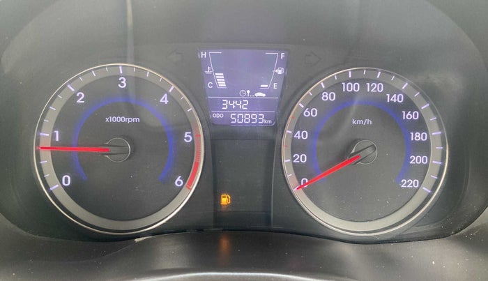 2016 Hyundai Verna 1.6 CRDI SX, Diesel, Manual, 50,889 km, Odometer Image