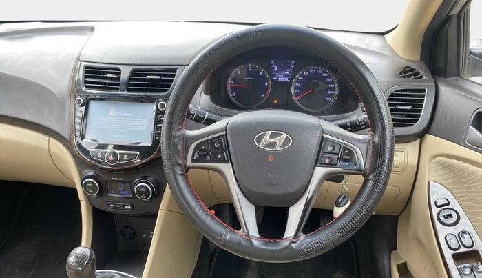 2016 Hyundai Verna 1.6 CRDI SX, Diesel, Manual, 50,889 km, Steering Wheel Close Up