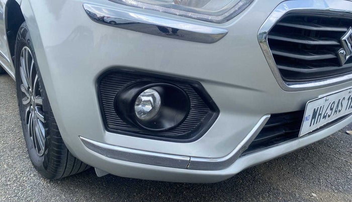 2017 Maruti Dzire ZXI PLUS AMT, Petrol, Automatic, 64,444 km, Front bumper - Chrome strip damage