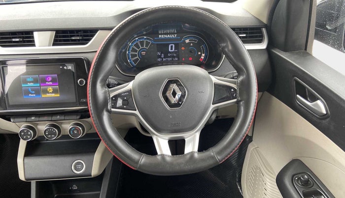 2022 Renault TRIBER RXZ AMT, Petrol, Automatic, 15,401 km, Steering Wheel Close Up