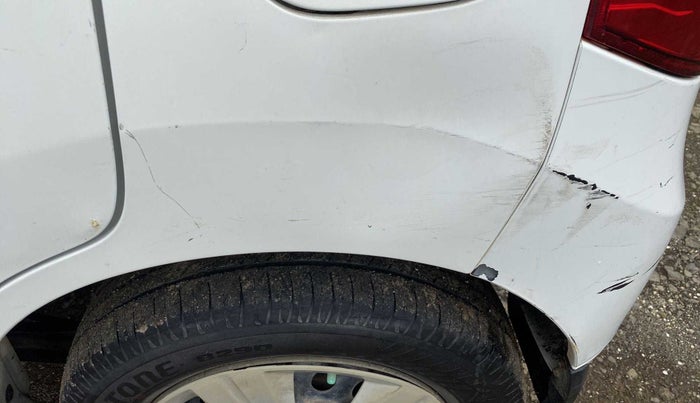 2016 Maruti Wagon R 1.0 VXI AMT, Petrol, Automatic, 79,138 km, Left quarter panel - Slightly dented