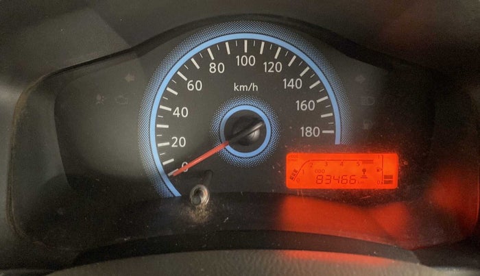 2017 Datsun Redi Go T (O), Petrol, Manual, 83,449 km, Odometer Image