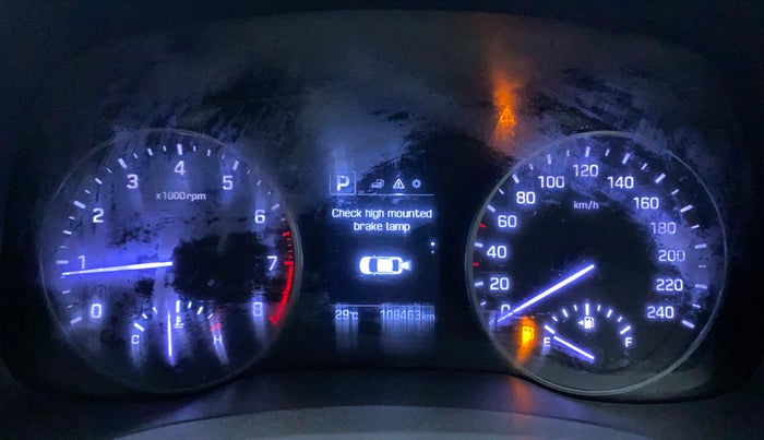 2017 Hyundai New Elantra 2.0 SX(O) AT PETROL, Petrol, Automatic, 1,08,538 km, Odometer Image