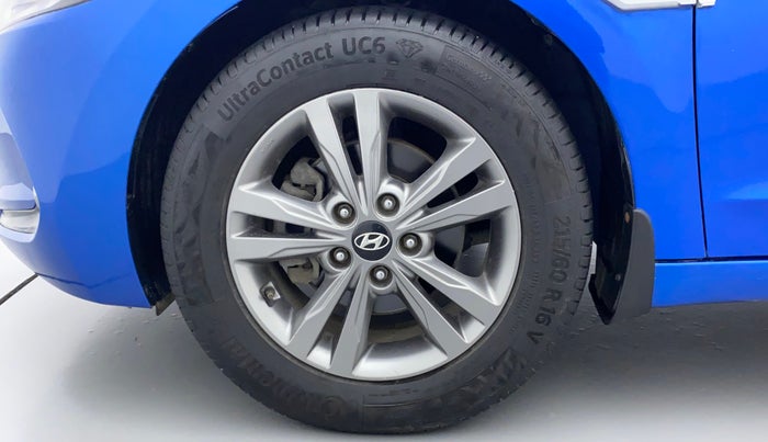 2017 Hyundai New Elantra 2.0 SX(O) AT PETROL, Petrol, Automatic, 1,08,538 km, Left Front Wheel