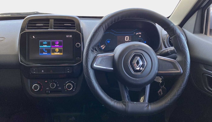 2021 Renault Kwid RXT 1.0 (O), Petrol, Manual, 3,151 km, Steering Wheel Close Up