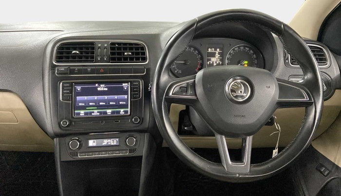 2018 Skoda Rapid STYLE 1.5 TDI AT, Diesel, Automatic, 59,030 km, Steering Wheel Close Up