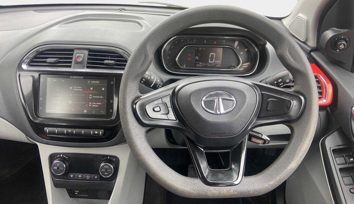 2020 Tata Tiago XZA PLUS DUAL TONE PETROL, Petrol, Automatic, 27,079 km, Steering Wheel Close Up