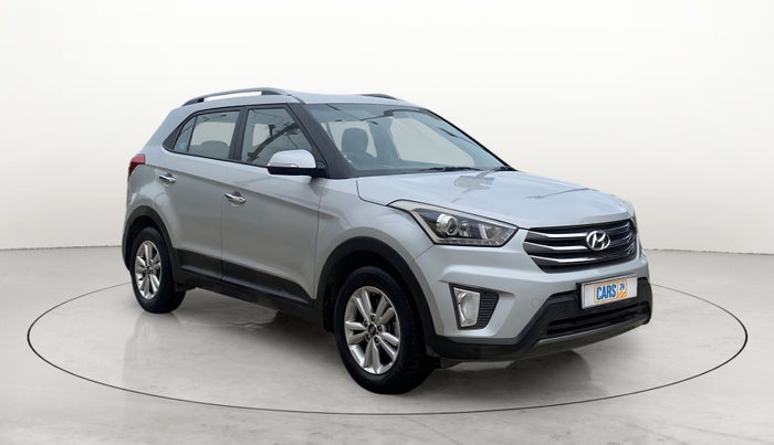 2016 Hyundai Creta SX PLUS 1.6 PETROL, Petrol, Manual, 60,647 km, Right Front Diagonal