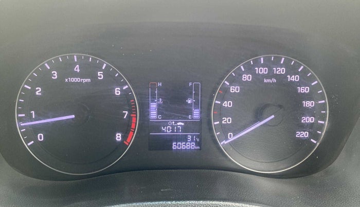 2016 Hyundai Creta SX PLUS 1.6 PETROL, Petrol, Manual, 60,647 km, Odometer Image