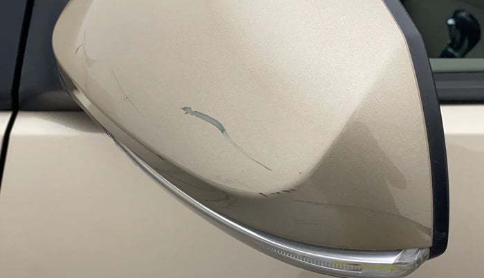 2019 Hyundai NEW SANTRO SPORTZ AMT, Petrol, Automatic, 34,008 km, Left rear-view mirror - Minor scratches