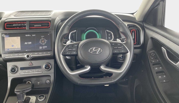 2020 Hyundai Creta SX (O) 1.4 TURBO DCT, Petrol, Automatic, 16,817 km, Steering Wheel Close Up