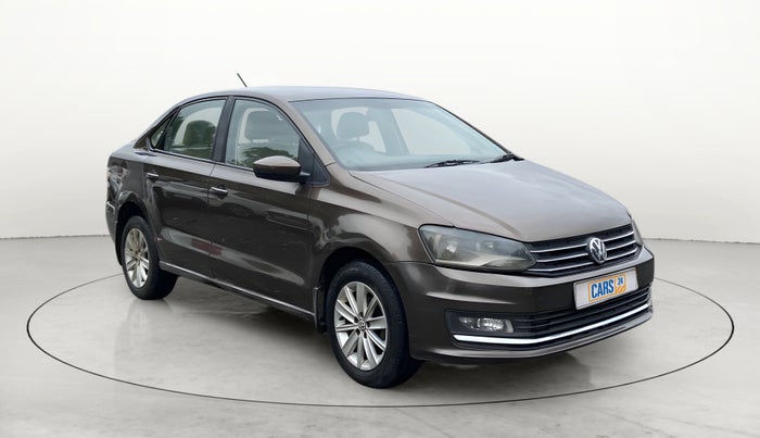 2015 Volkswagen Vento HIGHLINE 1.5 AT, Diesel, Automatic, 76,338 km, Right Front Diagonal