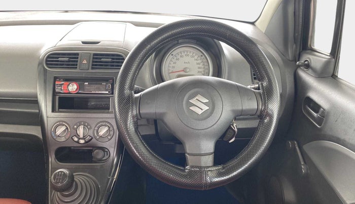 2011 Maruti Ritz LXI, Petrol, Manual, 1,06,880 km, Steering Wheel Close Up