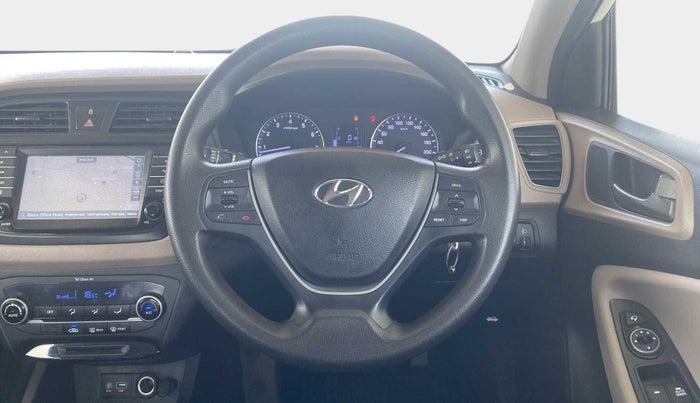 2017 Hyundai Elite i20 ASTA 1.2, Petrol, Manual, 1,13,183 km, Steering Wheel Close Up