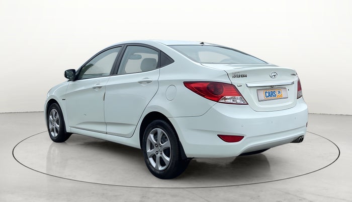 2013 Hyundai Verna FLUIDIC 1.6 VTVT EX, Petrol, Manual, 1,18,059 km, Left Back Diagonal