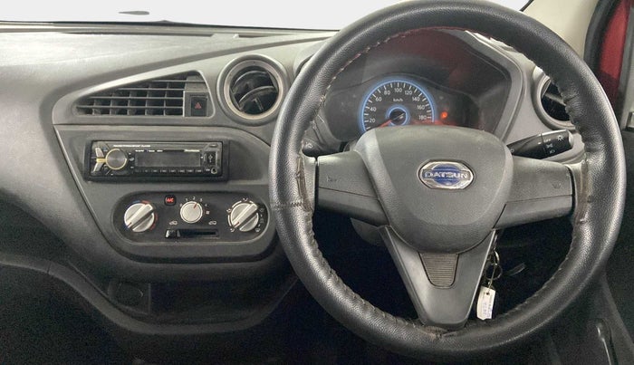 2018 Datsun Redi Go A, Petrol, Manual, 30,154 km, Steering Wheel Close Up